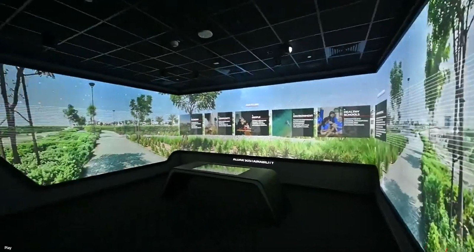 Immersive Panoramic Room
